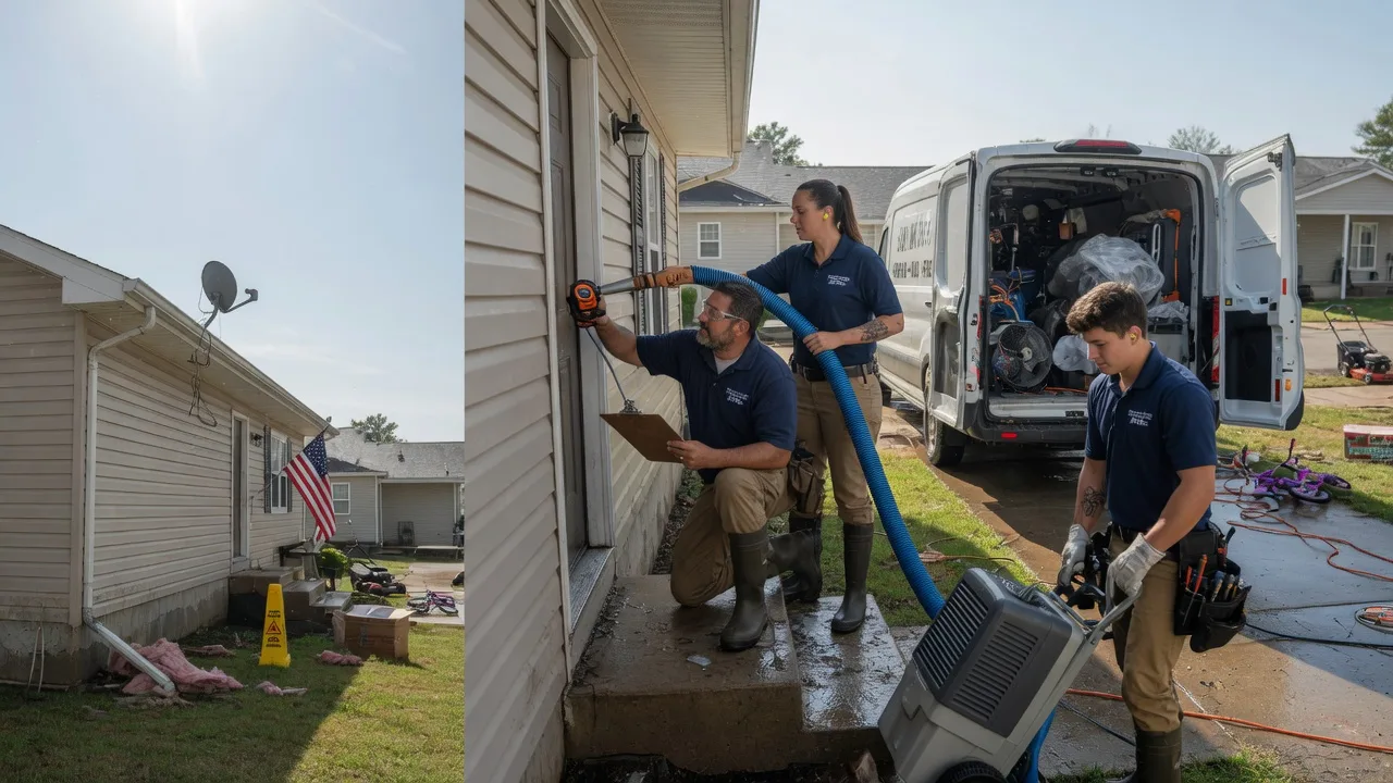 Ceiling Water Damage Restoration in Patterson, IL near me